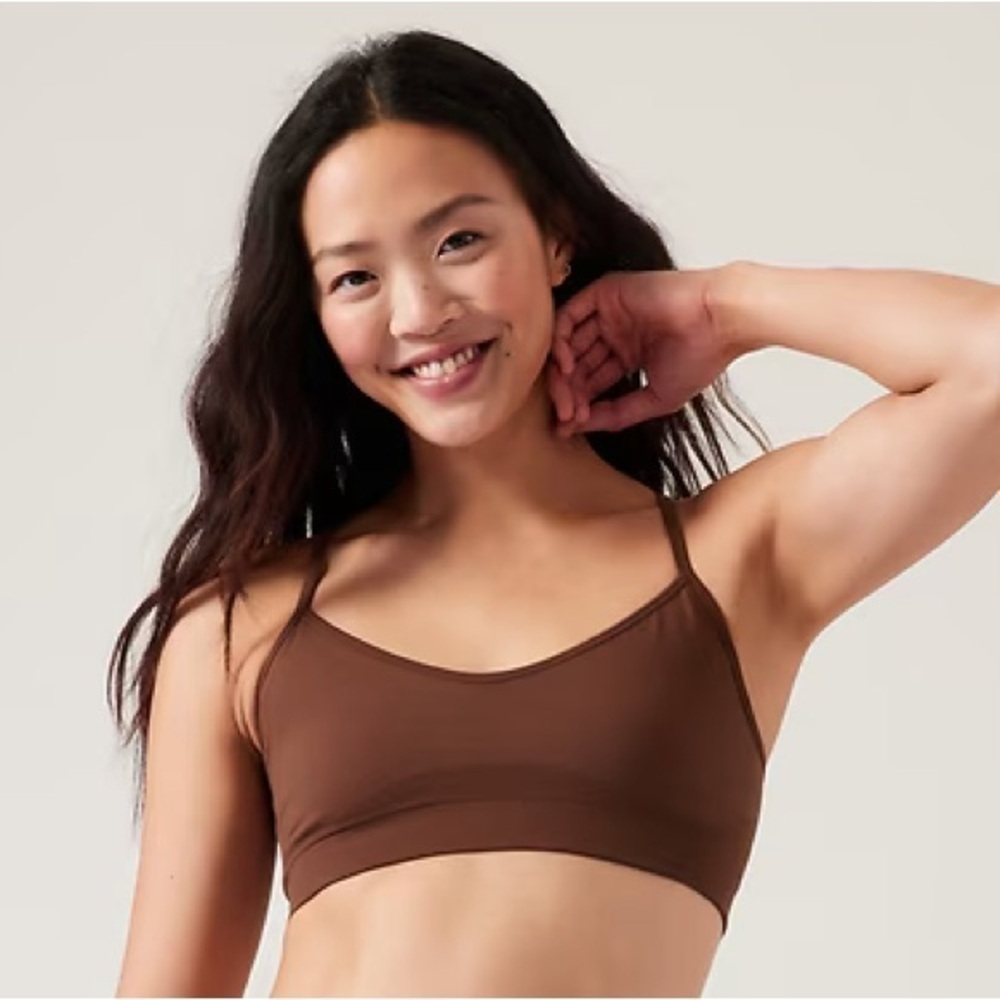 Athleta Brown Versatile Strap Renew Bra D DD XL